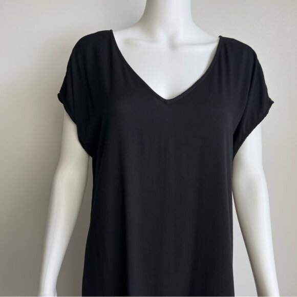 Michael Stars Strappy Back High Low Dress in Black - S - Picture 4 of 7